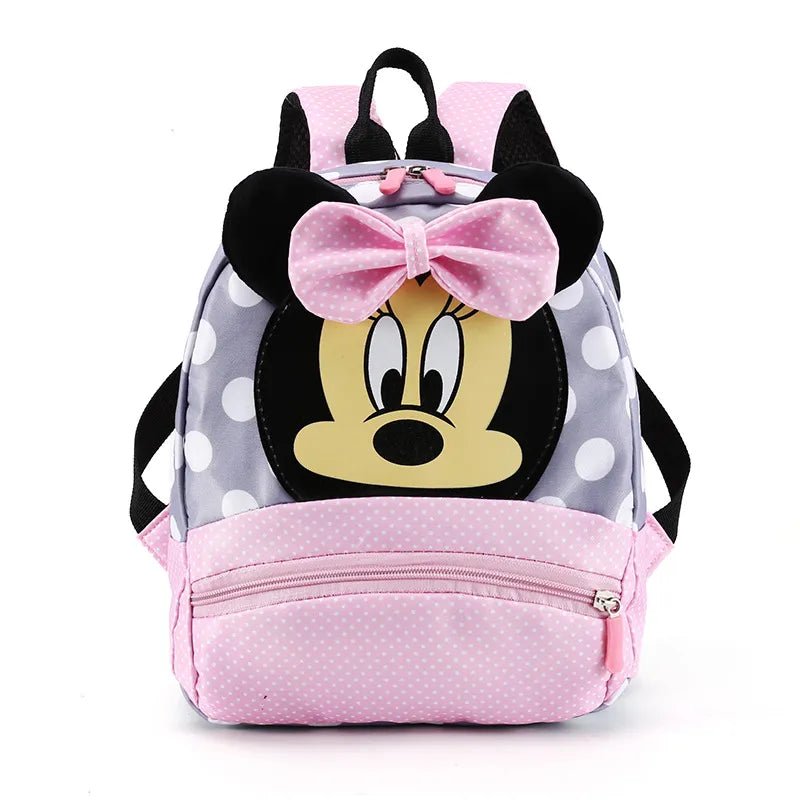 Disney Mickey & Minnie Backpack: Kids' Kindergarten Gift - Pink Minnie image