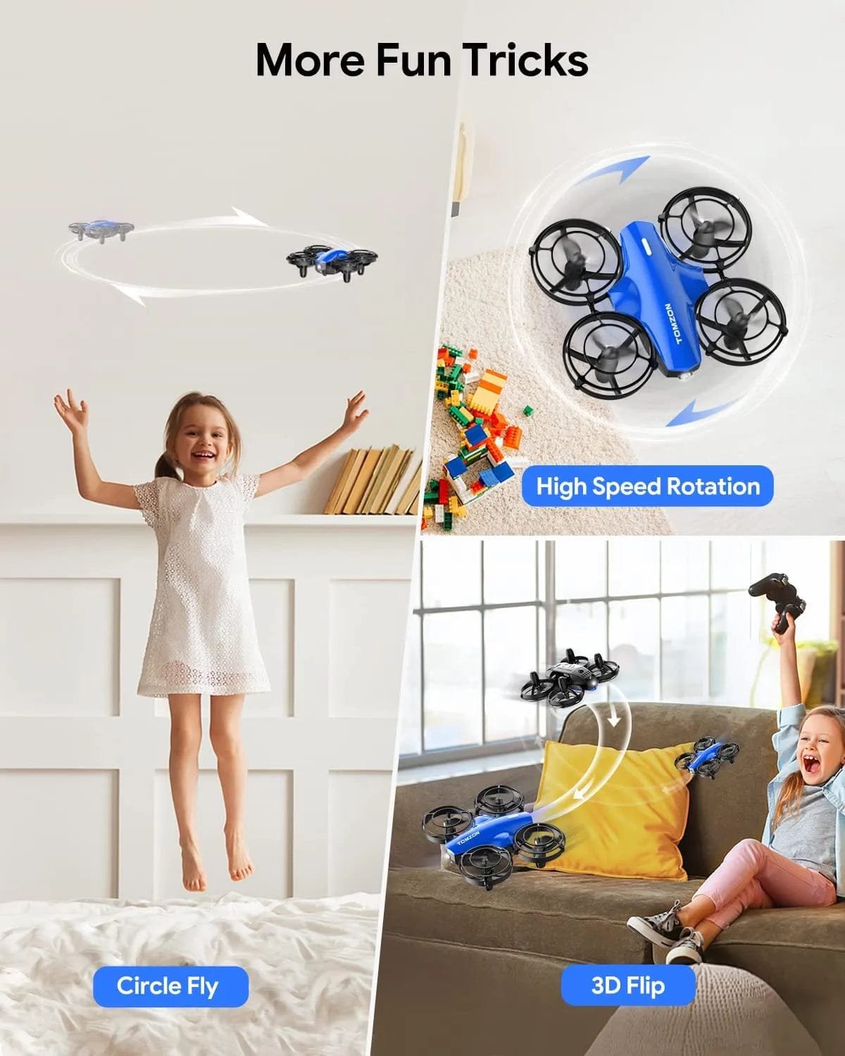 Potensic Mini RC Quadcopter - 2.4G, Easy-Fly, Indoor/Outdoor Drone image 5