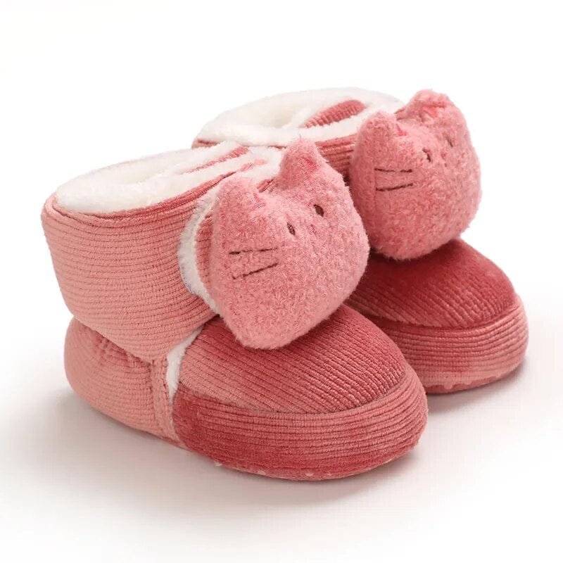 Winter Snow Baby Boots - Warm Fluff, Colloidal Sole, Multiple Colors image