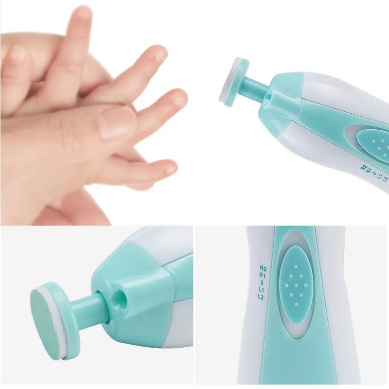 Multifunctional Electric Baby Nail Trimmer & Care Set image 5
