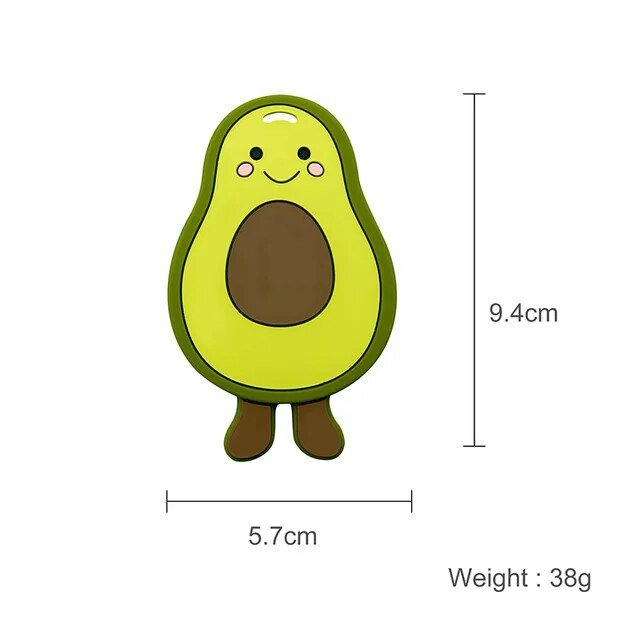 1PC Turtle Silicone Teether - Food Grade, Baby-Safe - Avocado image