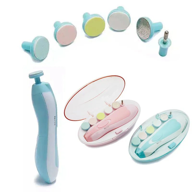Multifunctional Electric Baby Nail Trimmer & Care Set image 0