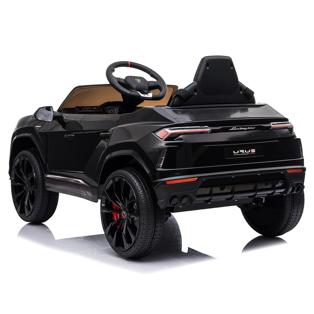 Car Toy Electric Vehicle with Remote Control, Horn, Radio, USB Port, AUX, Spring Suspension, Opening Door, LED Light image 0
