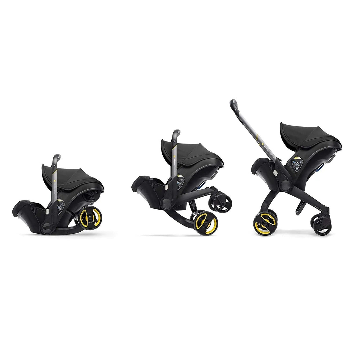 3-in-1 High Landscape Baby Stroller - Newborn Travel System & Cradle image 4