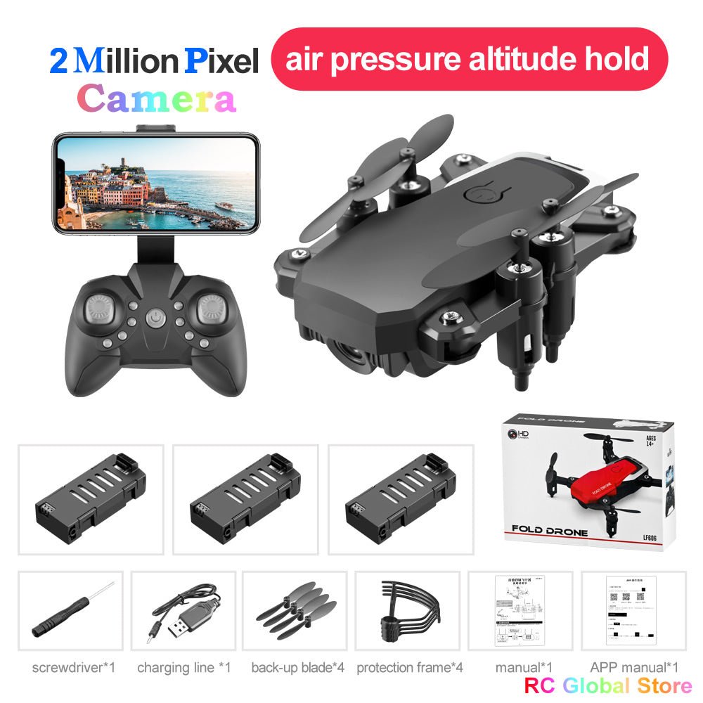 LF606 Mini RC Drone 4K HD with Camera Remote Control Helicopter image 23