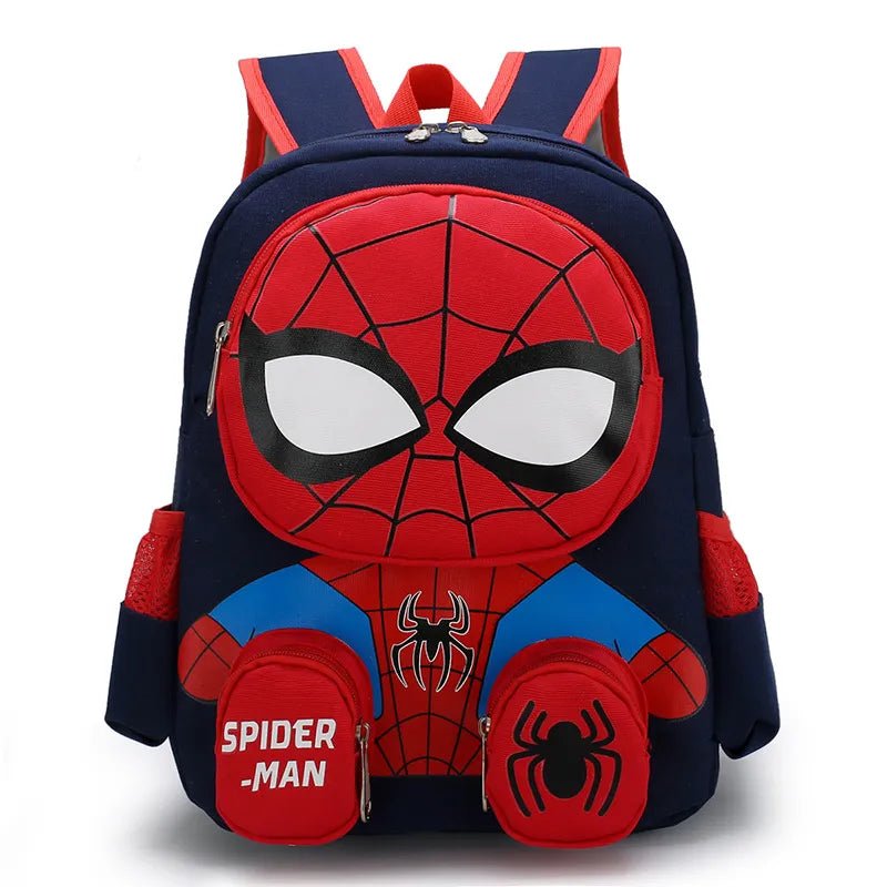 Disney Super Heroes 3D Stereo Backpack: Kindergarten School Bag image 4