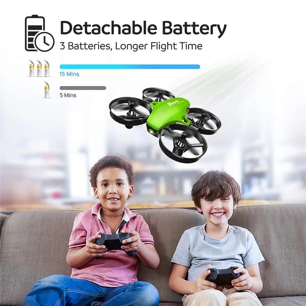 Potensic Indoor/Outdoor Mini Drone - Easy-Fly RC Quadcopter for Kids image 4