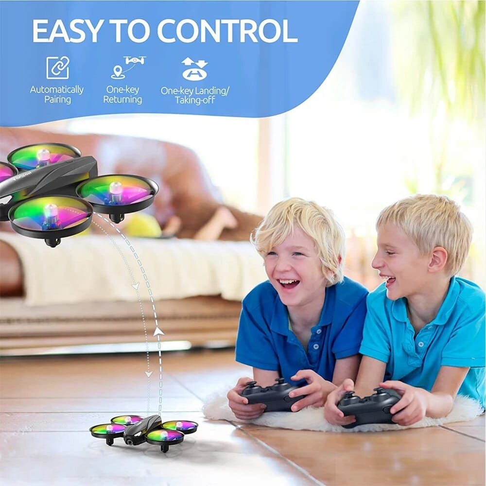 TOMZON A31 Mini Drone - LED, Stunt Quadcopter, Altitude Hold, RC Toy image 4