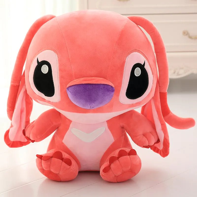 Pink plush toy with long ears
