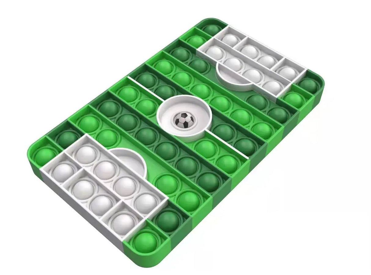 Green and gray pop-it fidget toy
