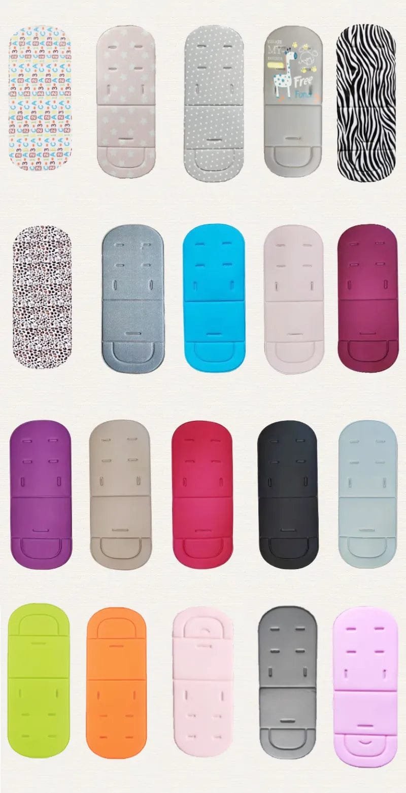 Collection of colorful bandage models with various patterns