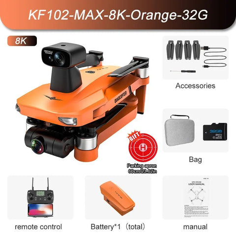 New KF102 GPS Drone - 8K Camera