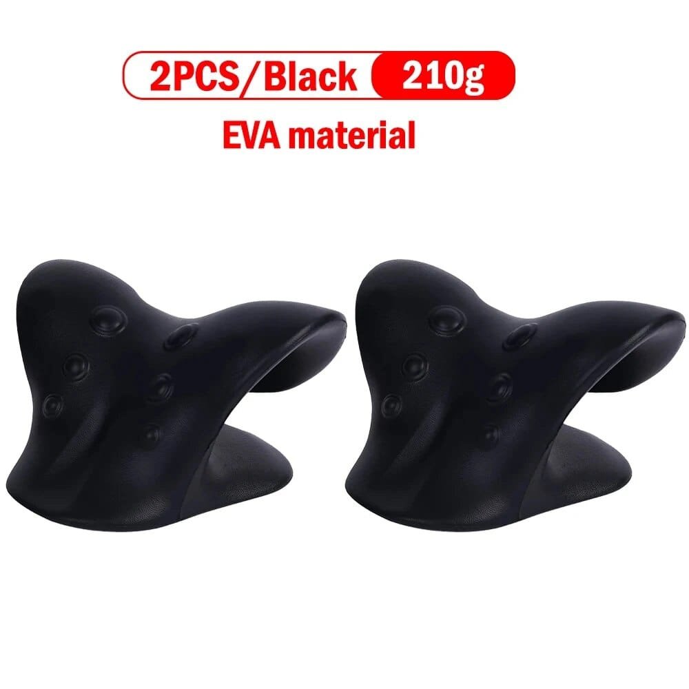 Neck & Shoulder Relaxer Stretcher - Cervical Traction Pillow image 9