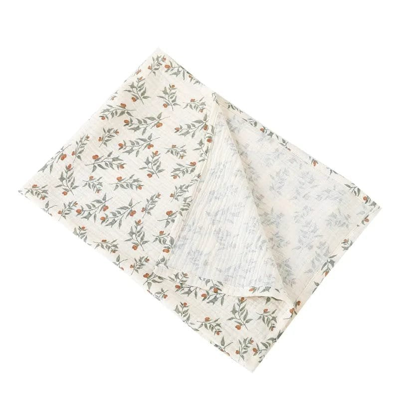 Super Soft Cotton Gauze Muslin Swaddle & Bath Towel - A2, 79x60 cm image