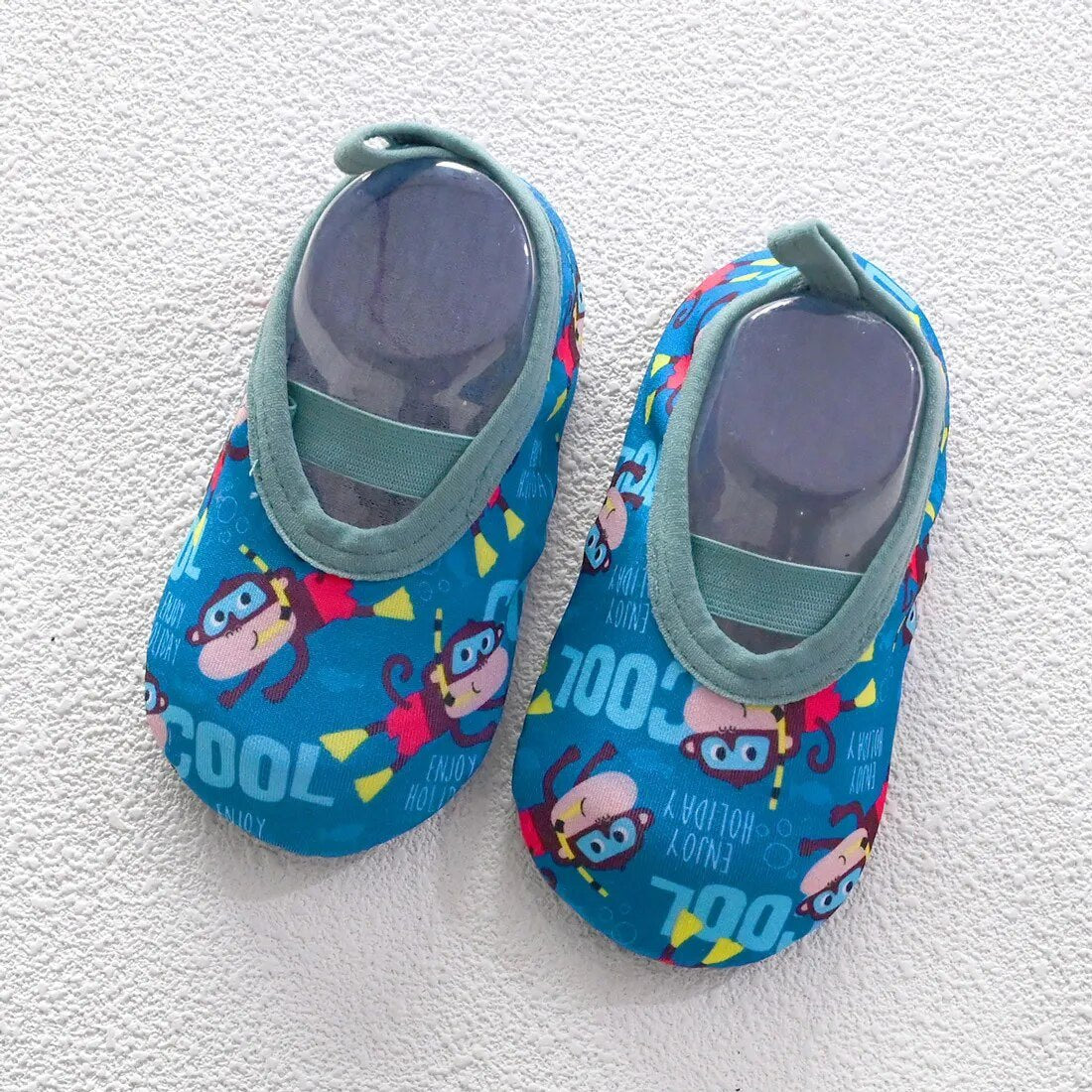 Cute Baby Floor Sock Shoes - Soft Sole, Anti-Skid for 0-4Y Kids image