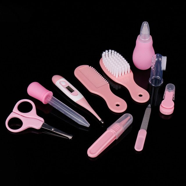 Baby Health Care Set Portable Newborn Baby Tool Kits - Pink image