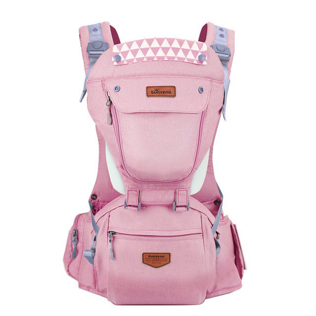 Pink baby carrier