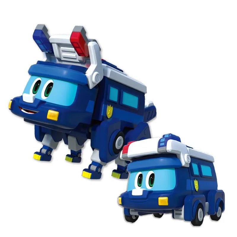 Toy robot and car transformation