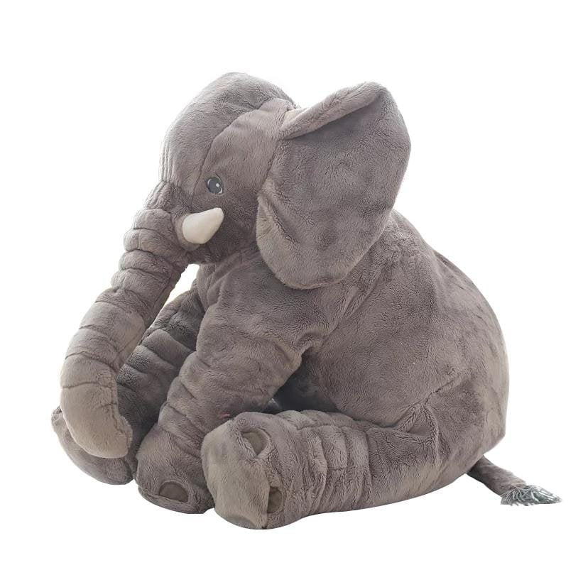 Plush elephant toy.
