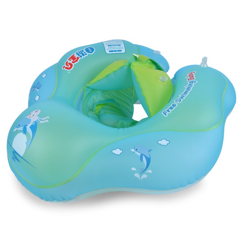 Soft inflatable baby swimming ring
