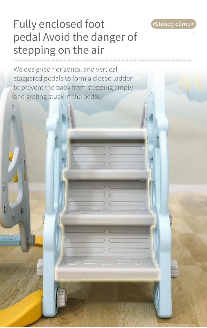 Children's playground slide.