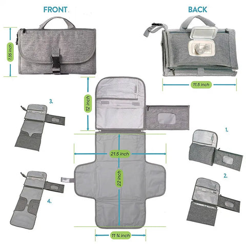 Portable Diaper Changing Pad 