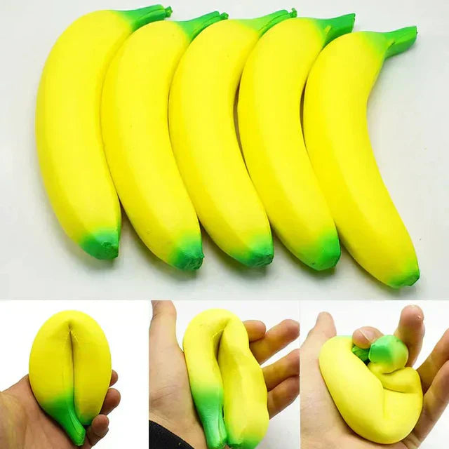 Jumbo Squishy Banana Toy
