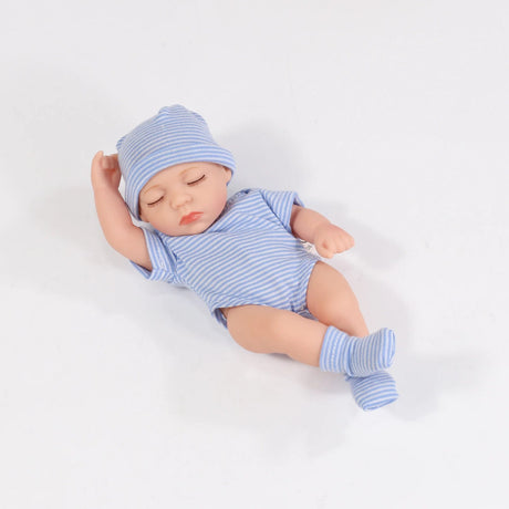 20cm Mini Silicone Reborn Doll - Waterproof, Cute Bebe Toy image 8