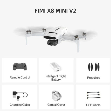 FIMI X8 MINI V2 4K Camera Drone - Lightweight, 250g, 2023 Model image 10