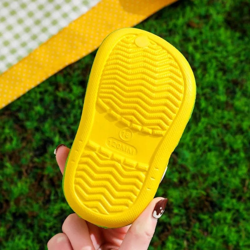 Summer Kids Hole Sandals - Anti-Skid Cartoon DIY Design image 5