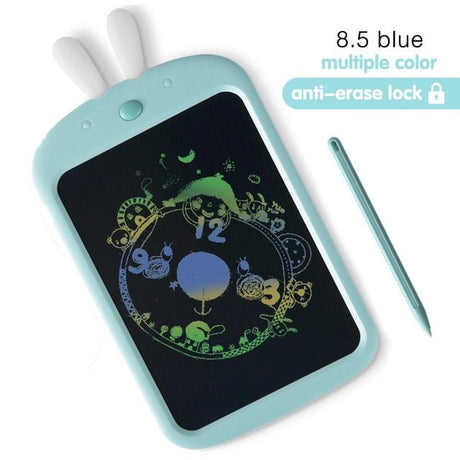 Small electronic device with stylus on a white background