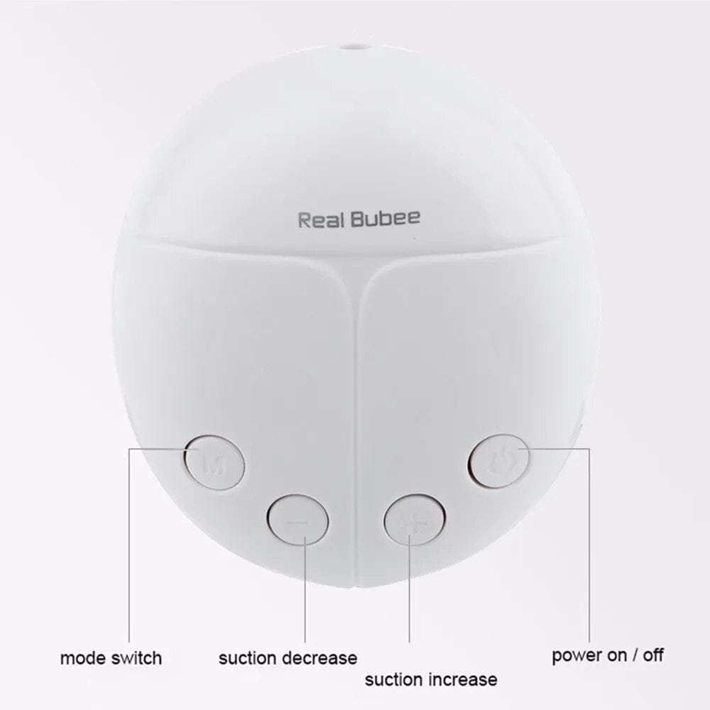 Real Bubee Electric Breast Pump - Single/Double, USB, BPA Free image 3