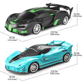 1/18 RC Sports Car with LED Light - 2.4G High-Speed Drift Toy image 4
