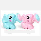 Elephant Water Spray Baby Bath Toy with Storage Mesh Bag image 3