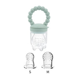 Baby Fruit Feeder Pacifier - Silicone Mesh Bag for Teething - M1 image