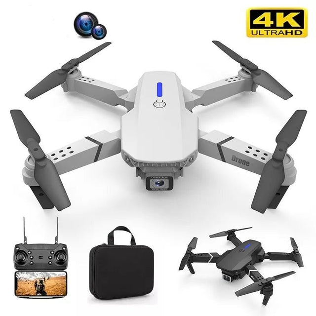E525 New Quadcopter - E88 Pro WIFI FPV Drone, 4K Camera, Foldable RC Gift Toy image 0