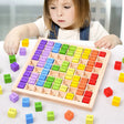 Montessori Wooden Multiplication Table: Math Educational Toy image 0