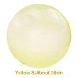 Children Outdoor Soft Air Water Filled Bubble Ball - S Yellow image