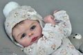 19 inch Joleen reborn doll kit shown as a finished lifelike doll for collecting and dress-up display.