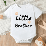 Newborn Letter Print Romper - Unisex 0-12M image 10