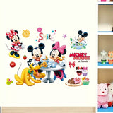 3D Mickey & Minnie Cartoon Wall Stickers for Kids' Rooms - 6 image