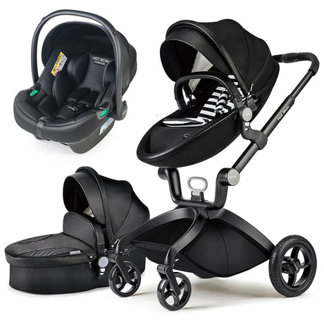 Hot Mom 3-in-1 Baby Stroller: High Landscape, Newborn-Friendly image 7
