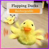 Flapping Duck Cat Toy, Electric, Catnip-Infused, Interactive Plush image 0