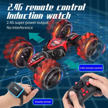 2.4G RC car with gesture and gravity sensor control, an induction toy for hands-on play and skill learning.
