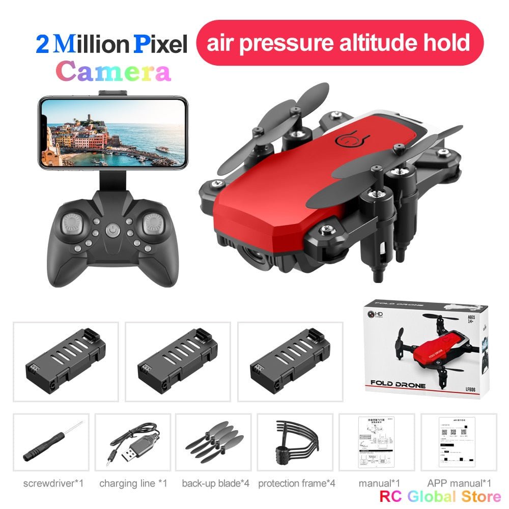 LF606 Mini RC Drone 4K HD with Camera Remote Control Helicopter image 10