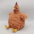 Plush chicken toy.