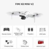 FIMI X8 MINI V2 4K Camera Drone - Lightweight, 250g, 2023 Model - X8M V2 Plus 64gb image