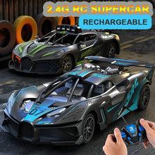 2.4G Drift RC Racing Car controlled by hand for precision steering practice and hand-eye coordination play for kids.