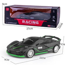 Size and packaging details for the LED High-Speed RC Drift Car to help choose the right toy before gifting.