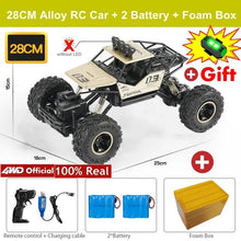 28cm kids 4WD off-road RC buggy with a twin battery pack, ideal for long afternoons of remote control racing.